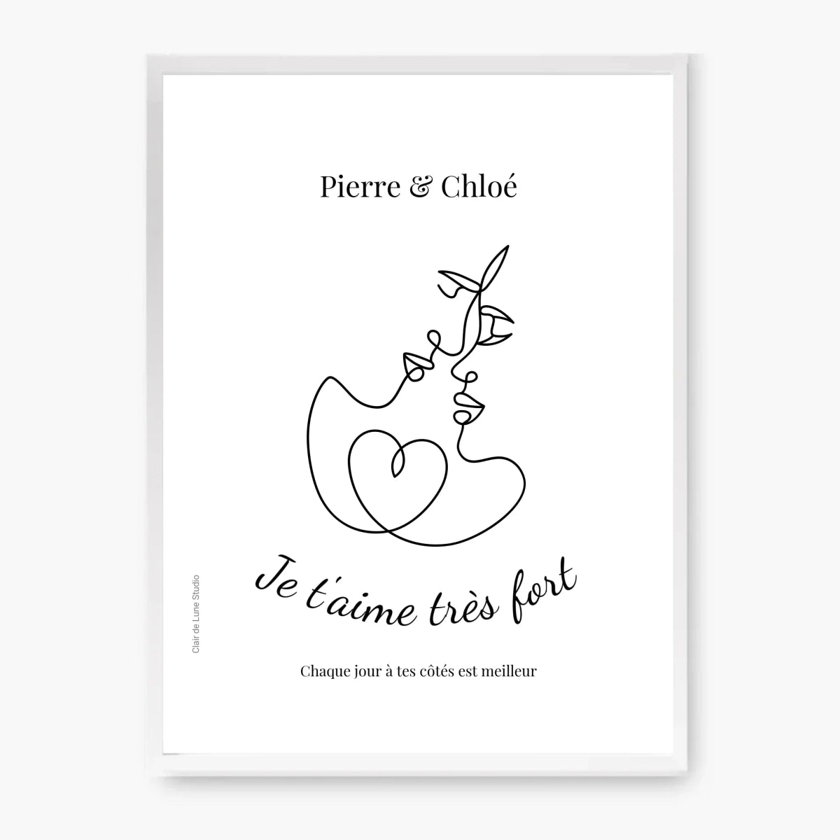 Dessin lignes couples - Clair de Lune Studio