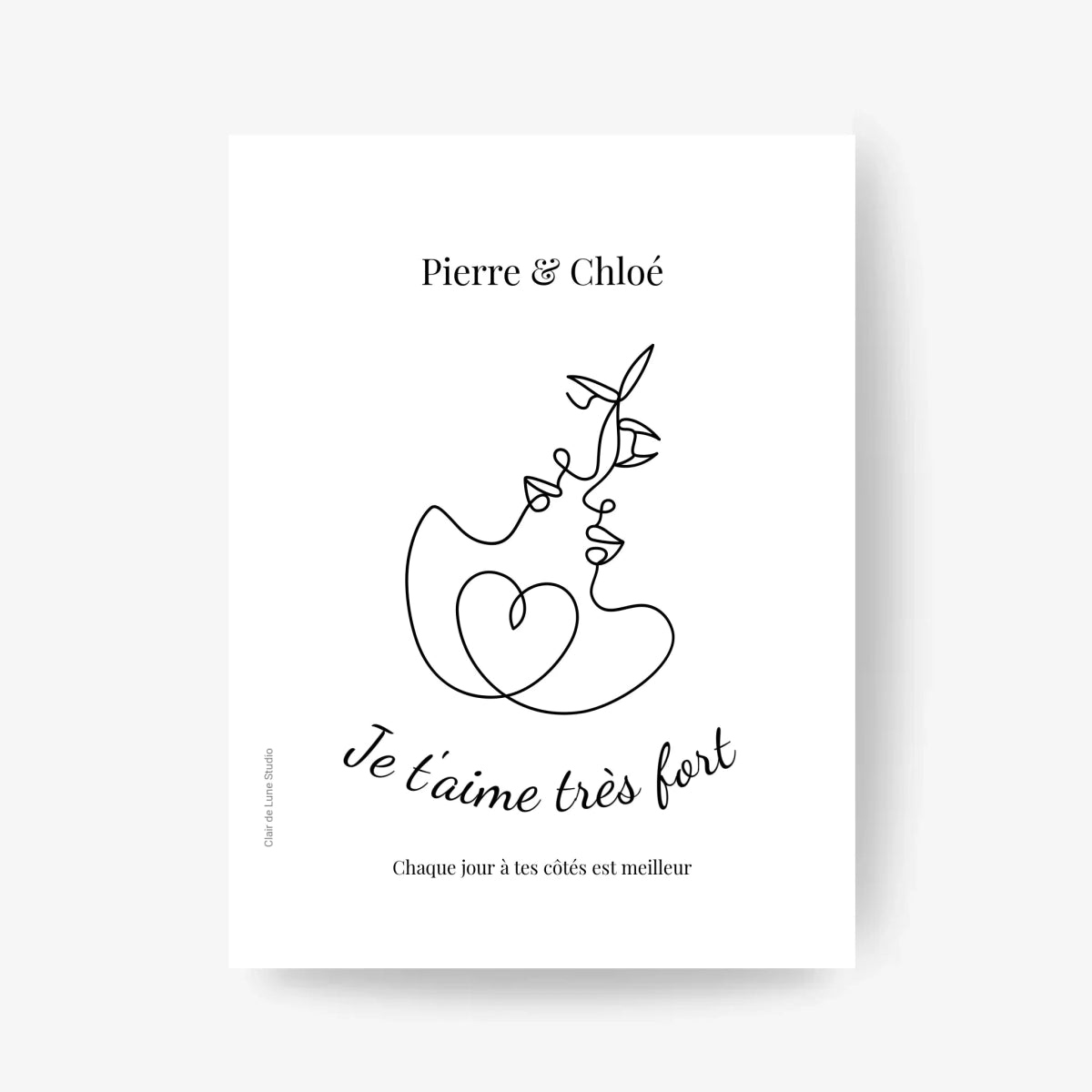 Dessin lignes couples - Clair de Lune Studio