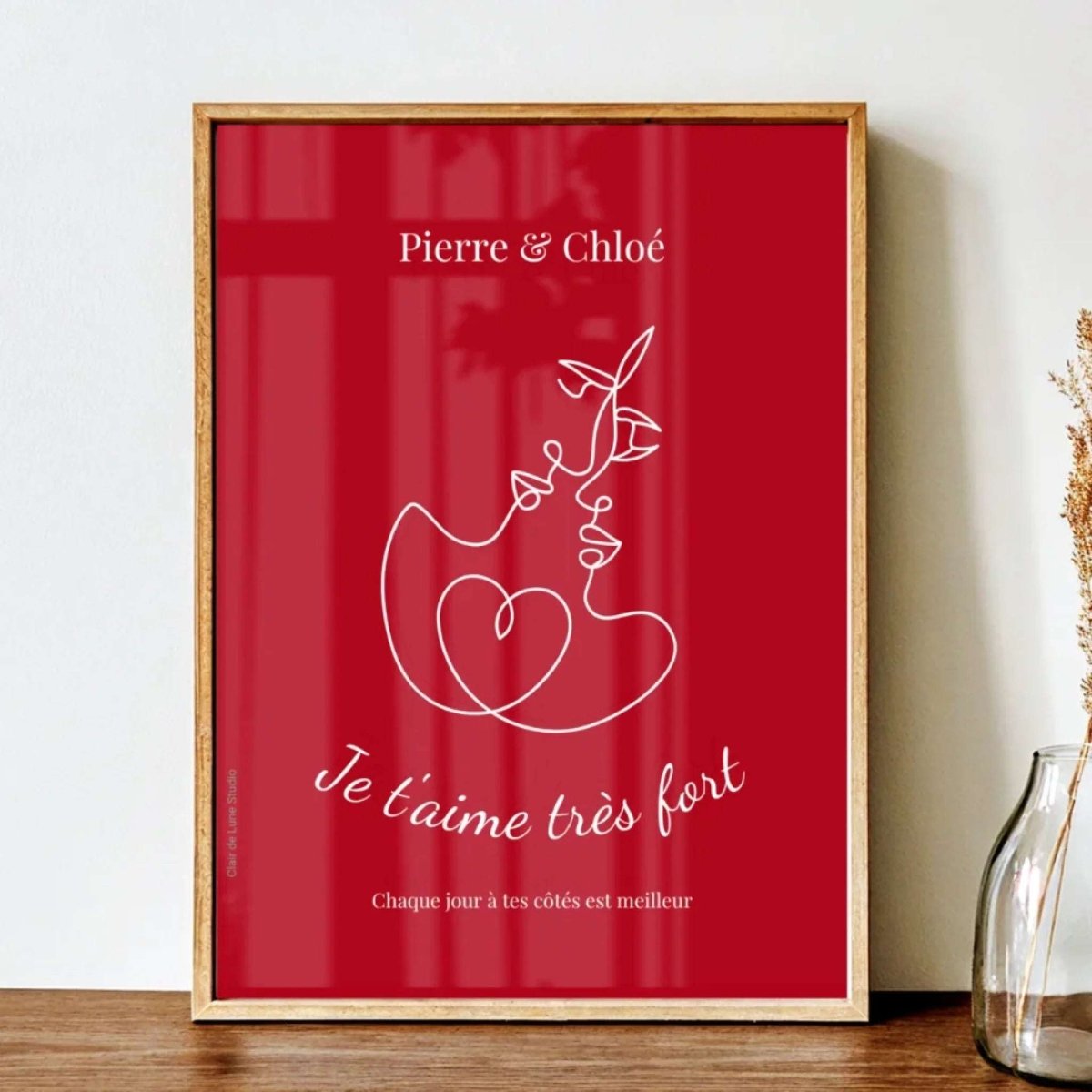 Dessin lignes couples - Clair de Lune Studio