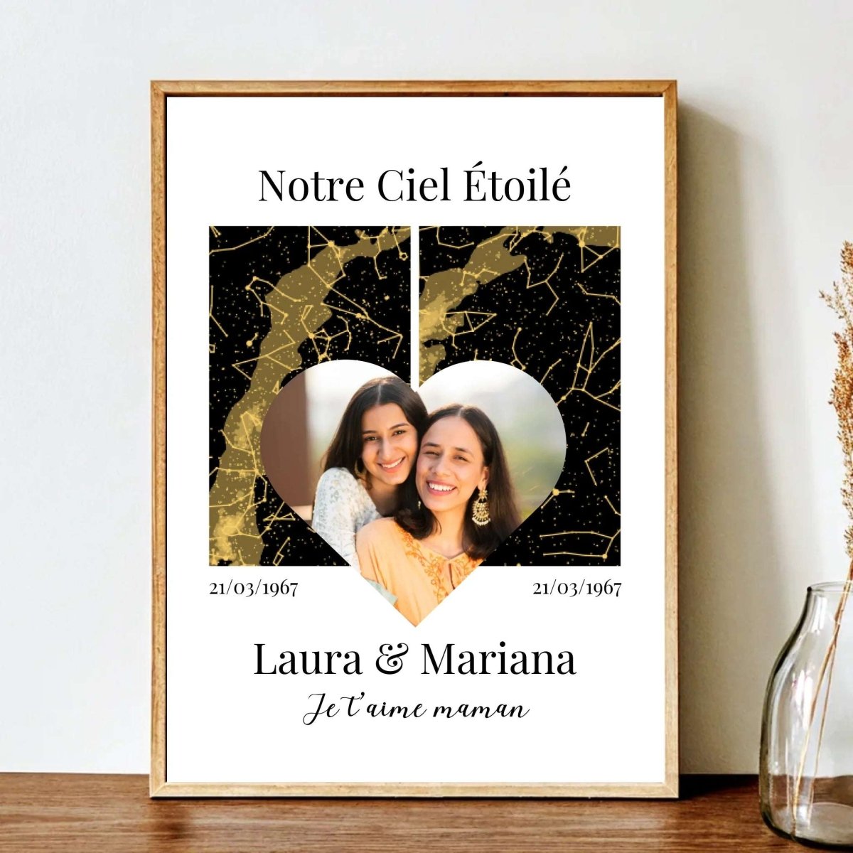 Photo Ciels Étoilés - Affiche personnalisée - Clair de Lune Studio