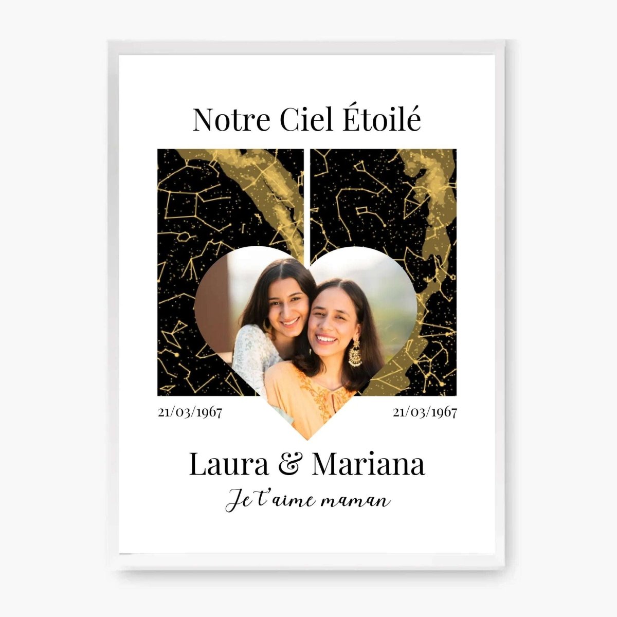 Photo Ciels Étoilés - Affiche personnalisée - Clair de Lune Studio