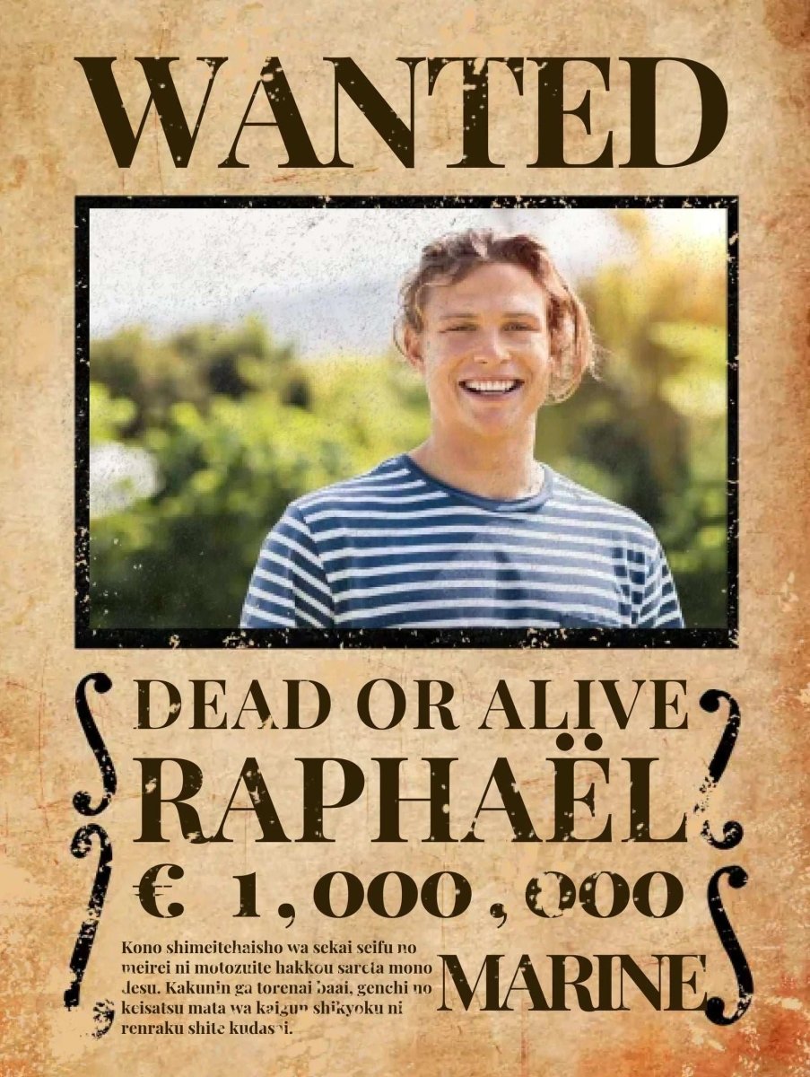 Poster Wanted Personnalisé - Clair de Lune Studio