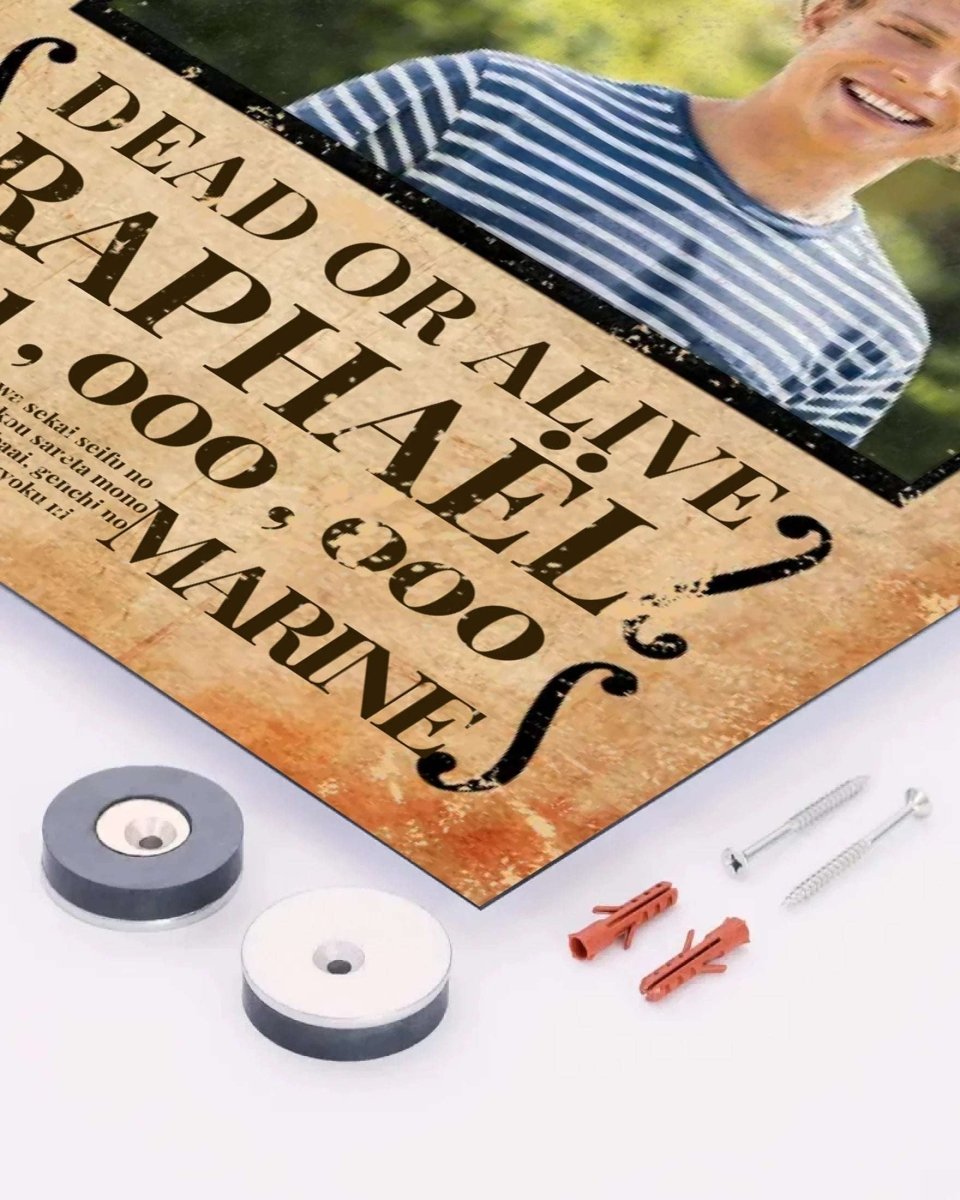 Poster Wanted Personnalisé - Clair de Lune Studio