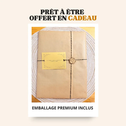 Affiche Lune Réaliste Dorée Personnalisée - Clair de Lune Studio